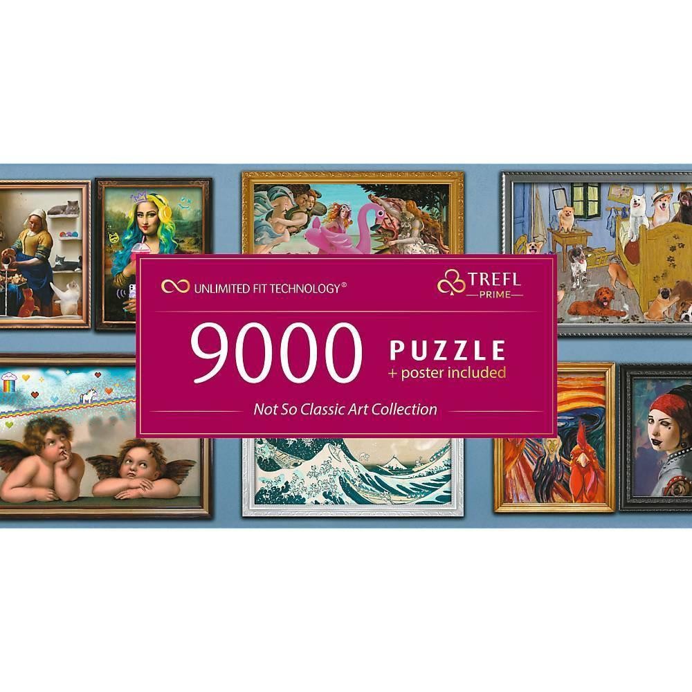 Not So Classic Art Collection Jigsaw Puzzle - 9000 piece puzzle