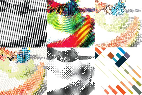 Halftone Example Offset Printing Technology Offset Lithography - Light Patterns - Incredible 8K Collection