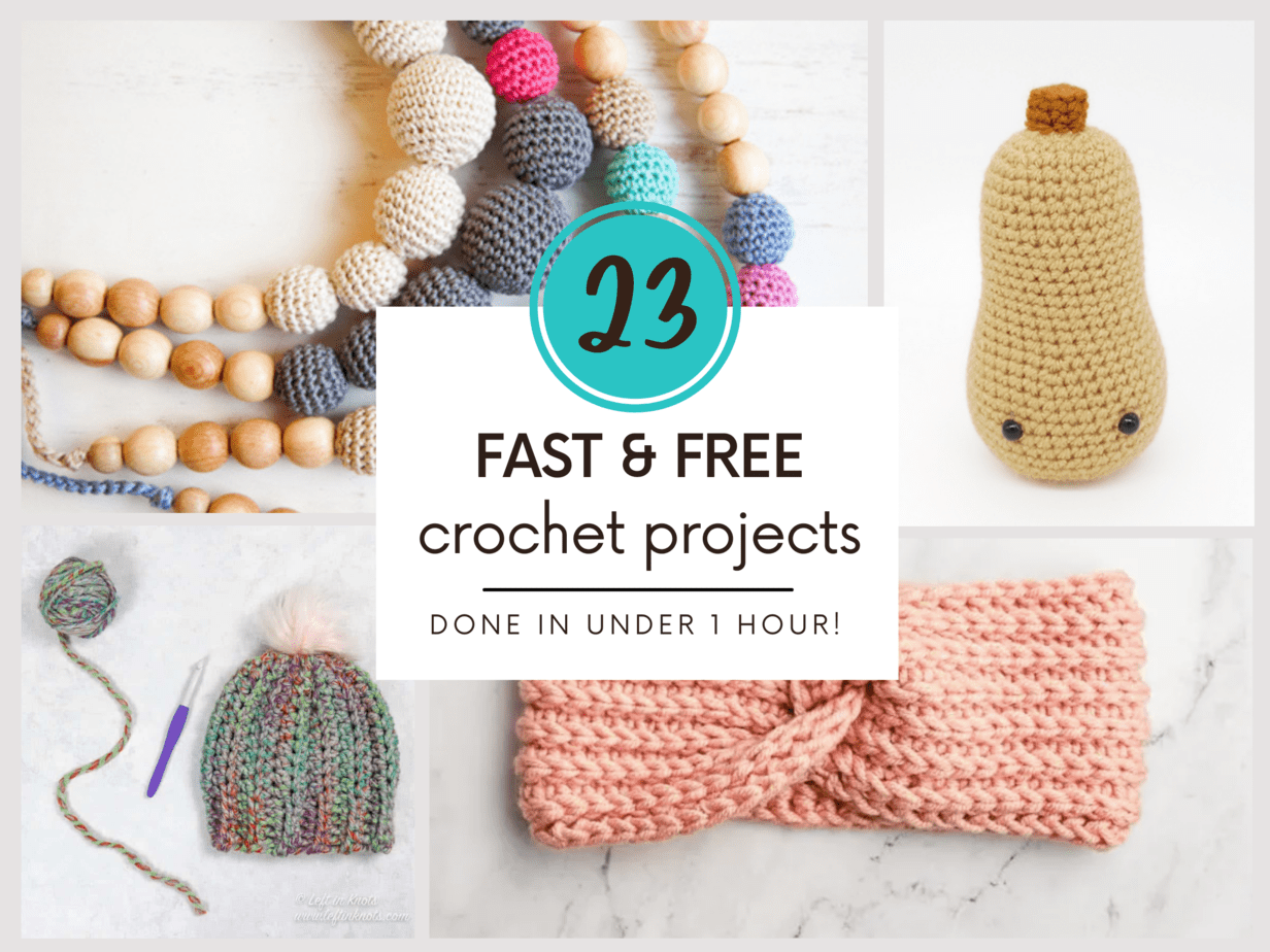 Easy Crochet Projects Plus Tips for Beginners - Adventures of a