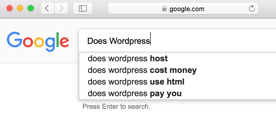 Wordpress Search