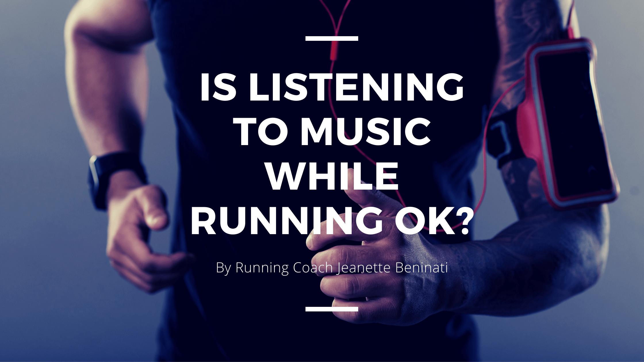 Is Listening to Music While Running OK?