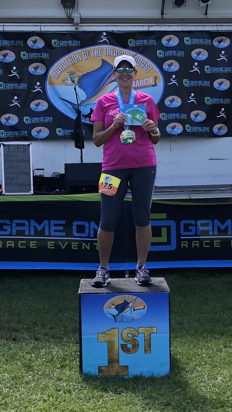 Treasure Coast Marathon Podium