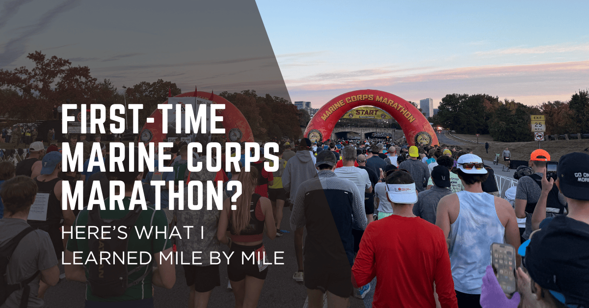Featured Image for Marine Corps Marathon Race Report