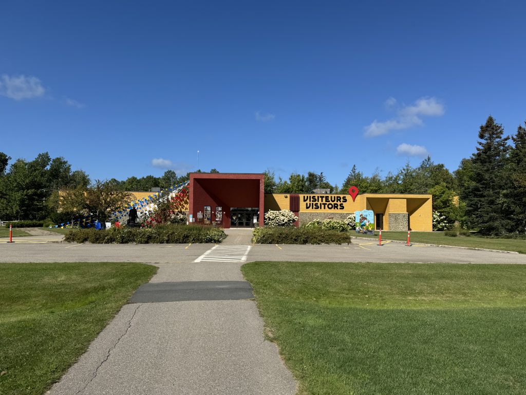 entrée du village historique acadien