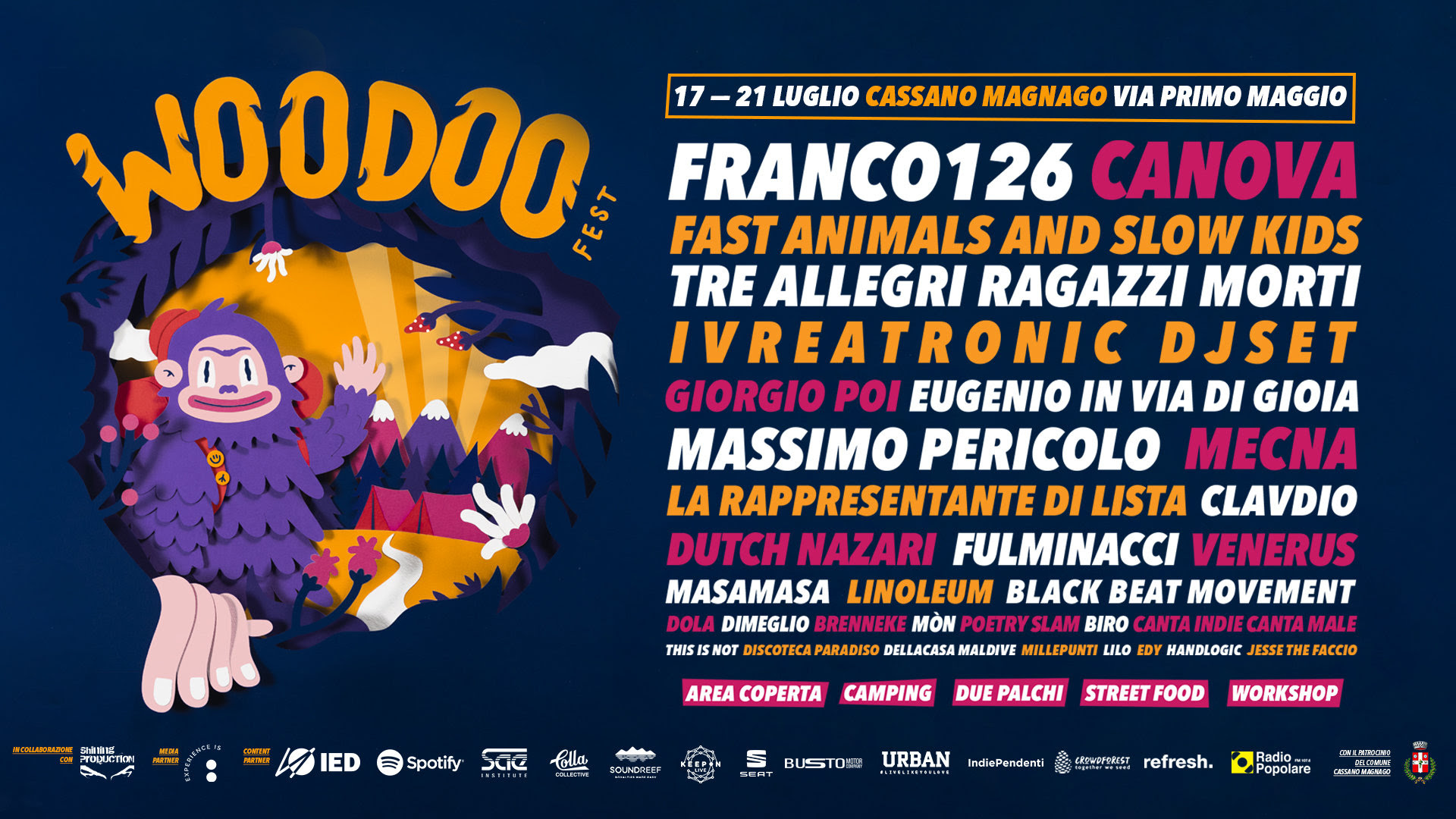 Gratuito Download immagini Woodoo Fest 17 21 Luglio 2019 Cassano Magnago Va Off Topic aggiornato saluti