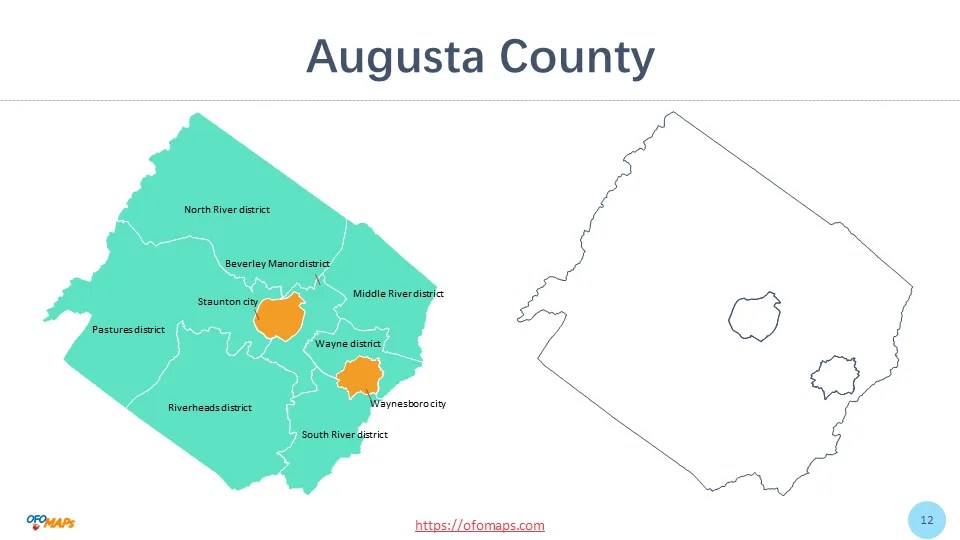 Augusta County Property Lines At Bev Wood Blog Virginia Augusta County Map With Districts 12 
