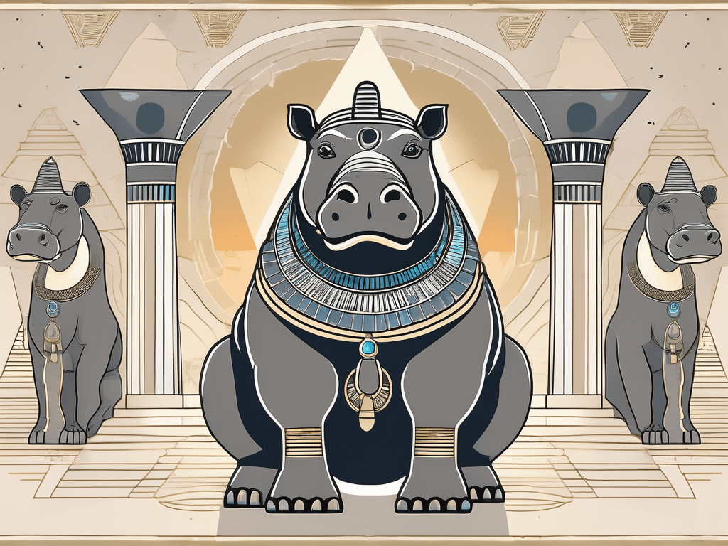 The mythical deity reret: exploring the egyptian god's enigmatic origins