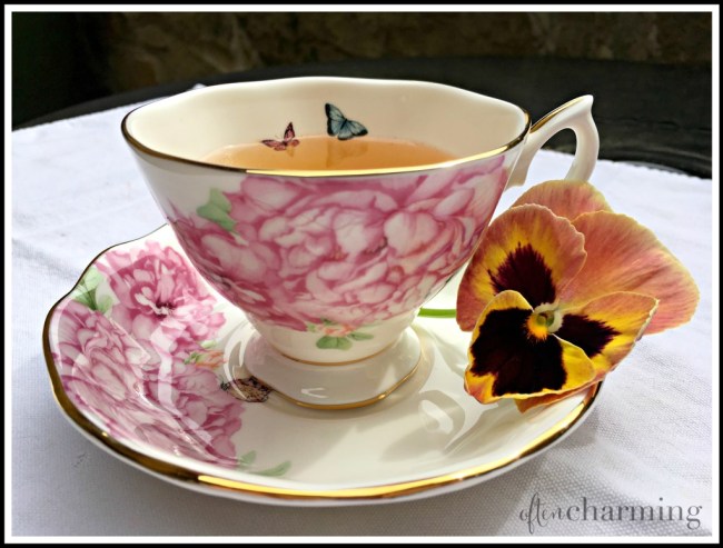 Spring Time is Tea Time -- Often Charming