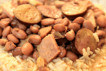 Slow Cooker Red Beans and Rice - Spring 2016 Menu