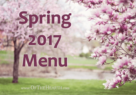 What’s for dinner in my house during spring 2017? Menu items range from fun cheeseburger sliders to sweet and savory honey garlic chicken.