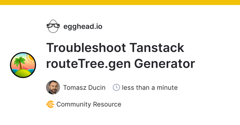 Up And Running With Tanstack Router And React Egghead Io - Download Incredible Nature Art | 4K
