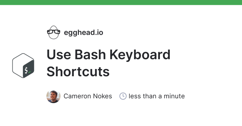 Bash Shell Keyboard Shortcuts - Creative 8K Gradient Backgrounds | Free Download
