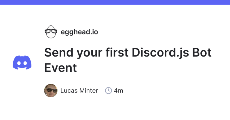 Have A Discord Bot Respond With Embedded Messages Egghead Io - Premium City Art Gallery - Ultra HD