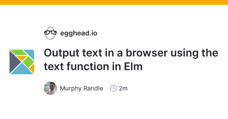 How To Get The Raw Html Output Of Elm Applications Learn Elm - Download Professional Geometric Picture | 4K