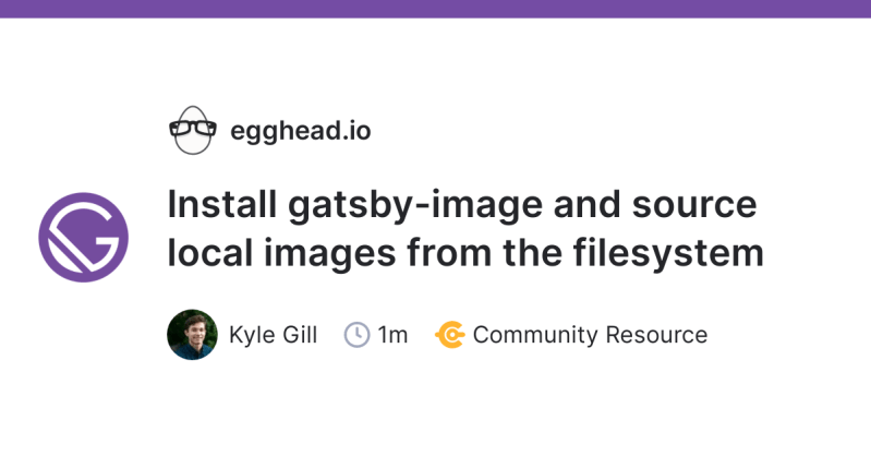 Add Multiple Images From A Directory With Gatsby Image Egghead Io - Stunning Retina Light Images | Free Download