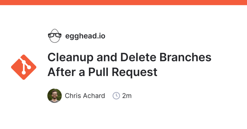 Git Delete Branch After Merging Pull Request Source Code Control Lava - Gradient Image Collection - Mobile Quality
