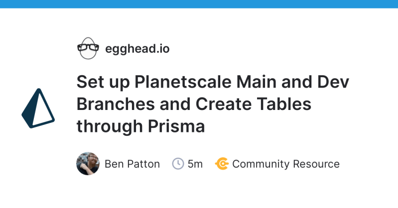 Create A Relation Between Two Tables In The Prisma Schema Egghead Io - Best Dark Photos in Full HD