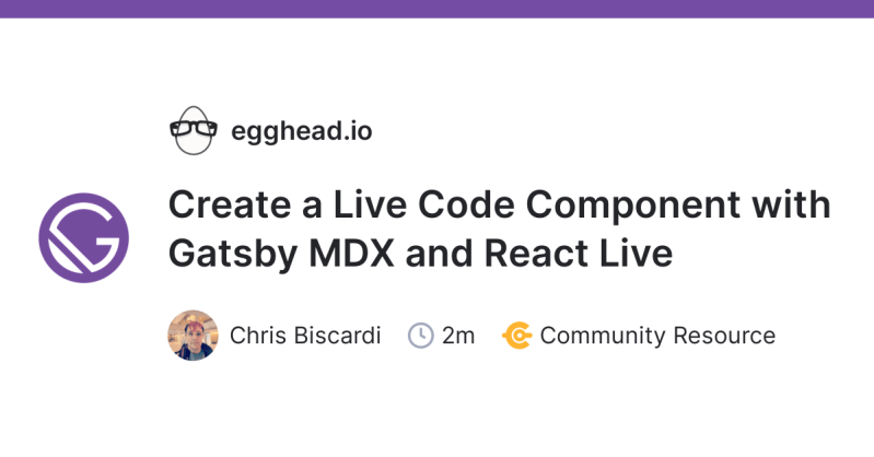 Build A Jsx Live Compiler As A React Component Egghead Io - Landscape Background Collection - Desktop Quality