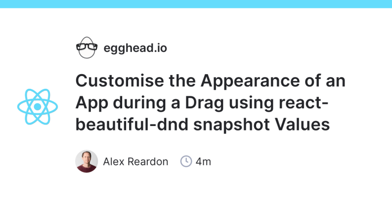 Drag And Drop React Beautiful Dnd Egghead - Incredible Space Photo - High Resolution