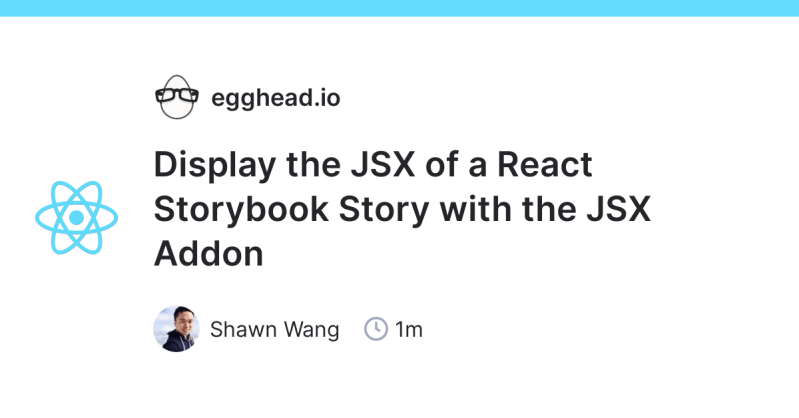 Render A React Ui With Jsx Egghead Io - City Pattern Collection - Full HD Quality