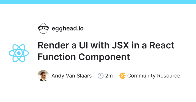 Build A Jsx Live Compiler As A React Component Egghead Io - Download Amazing Space Picture | HD