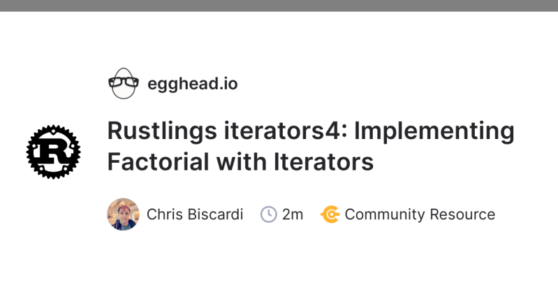 Rustlings Iterators4 Rs Issue71 Iterators In Rust By John Philip Rustaceans Medium - Minimal Background Collection - Mobile Quality