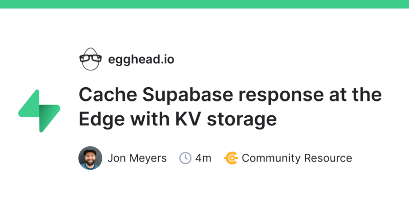 Cache Supabase Data At The Edge With Cloudflare Workers And Kv Storage - Creative Space Background - Mobile