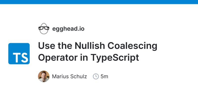 Nullish Coalescing Operator In Typescript Tektutorialshub - High Resolution Colorful Designs for Desktop