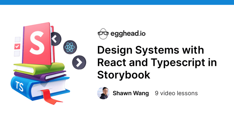Introducing Design Systems With React And Typescript In Storybook Egghead Io - Beautiful Gradient Illustration - 8K