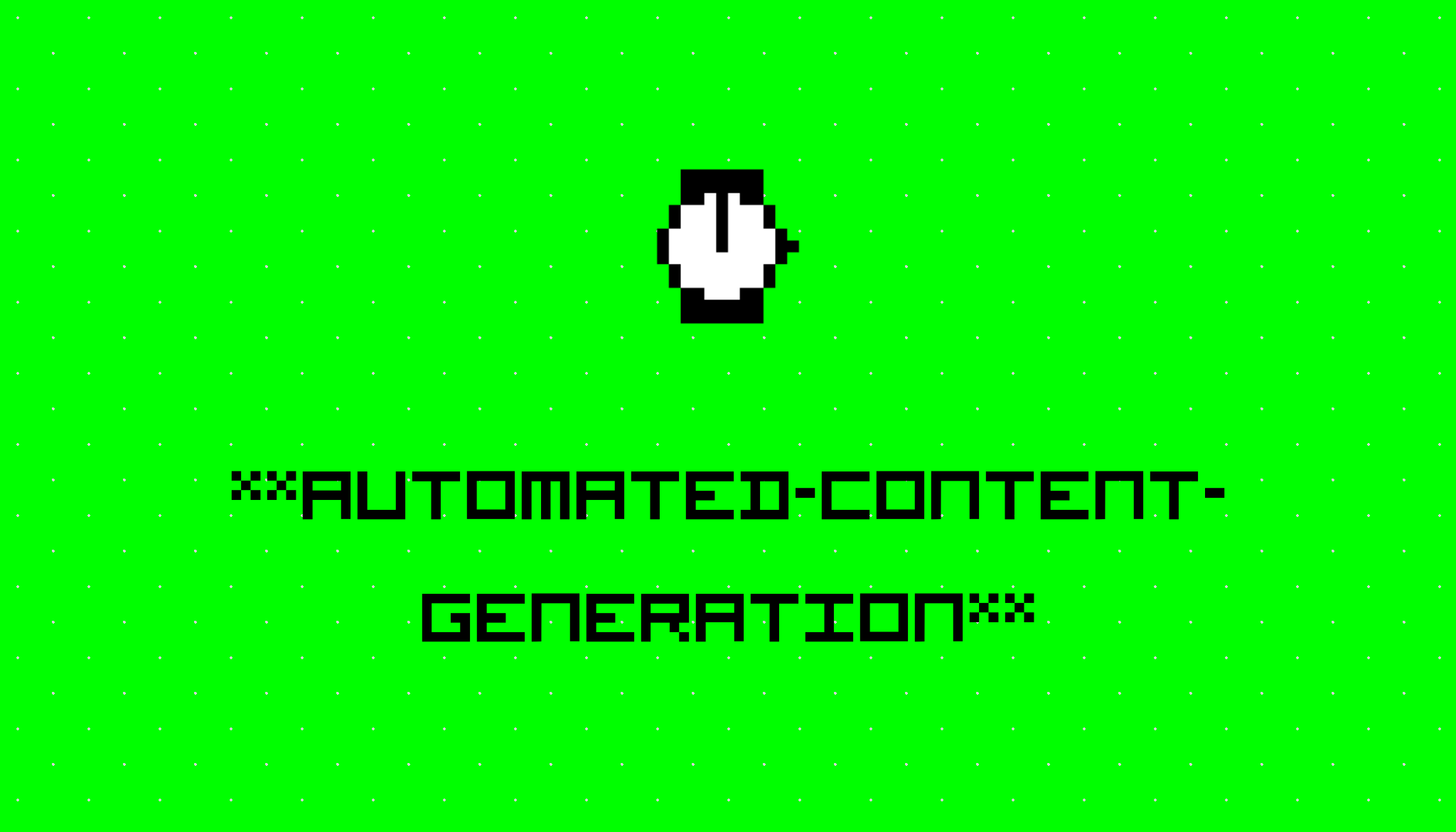 Automated Content Generation Loop Concept Icon Infographic Generation - Abstract Background Collection - High Resolution Quality