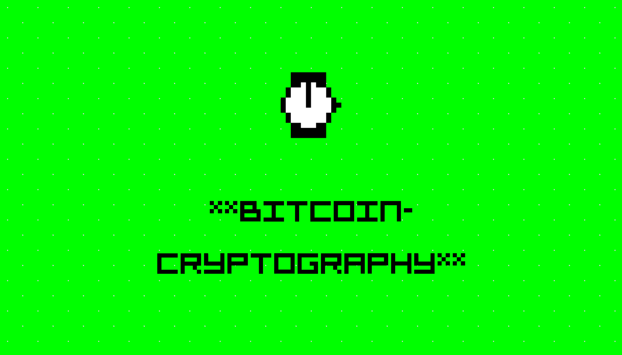 Bitcoin Cryptography Stories Hackernoon