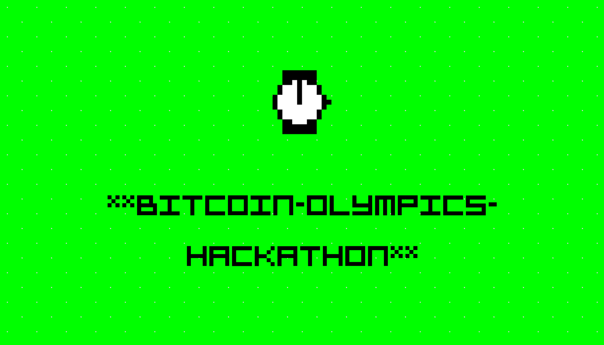 Bitcoin Olympics Hackathon Stories Hackernoon