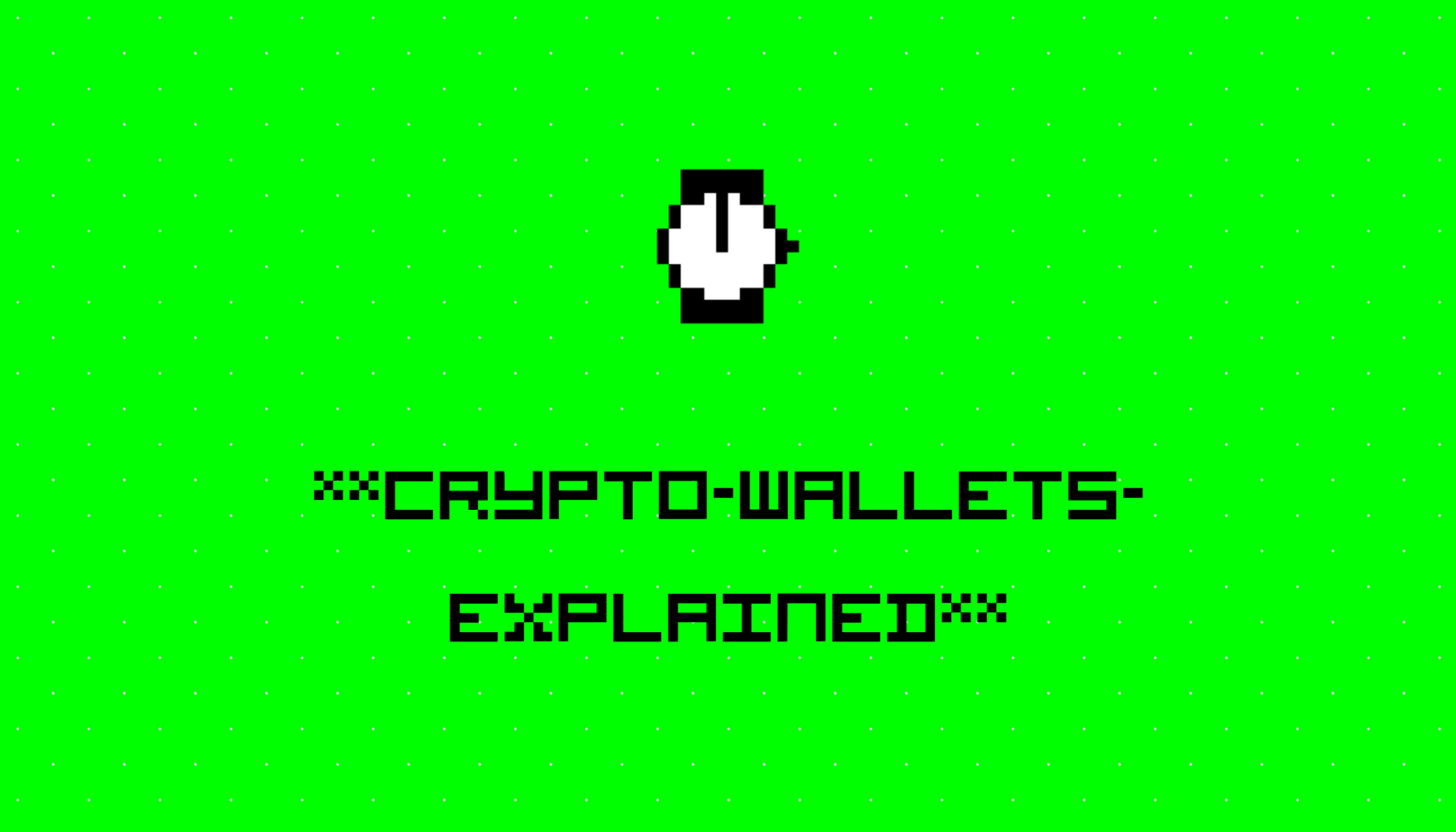 Crypto Wallets Explained Cointelegraph - High Resolution Vintage Textures for Desktop