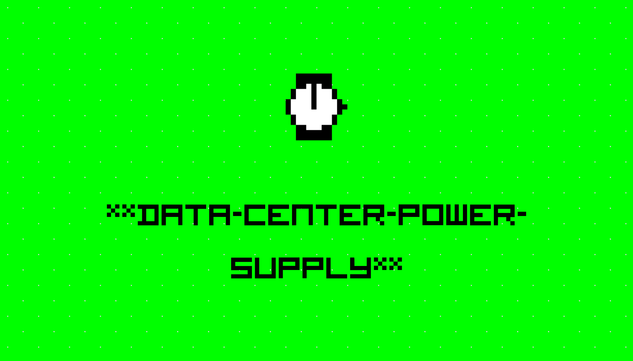 Data Center Power Supply Toolkit - HD Colorful Images for Desktop