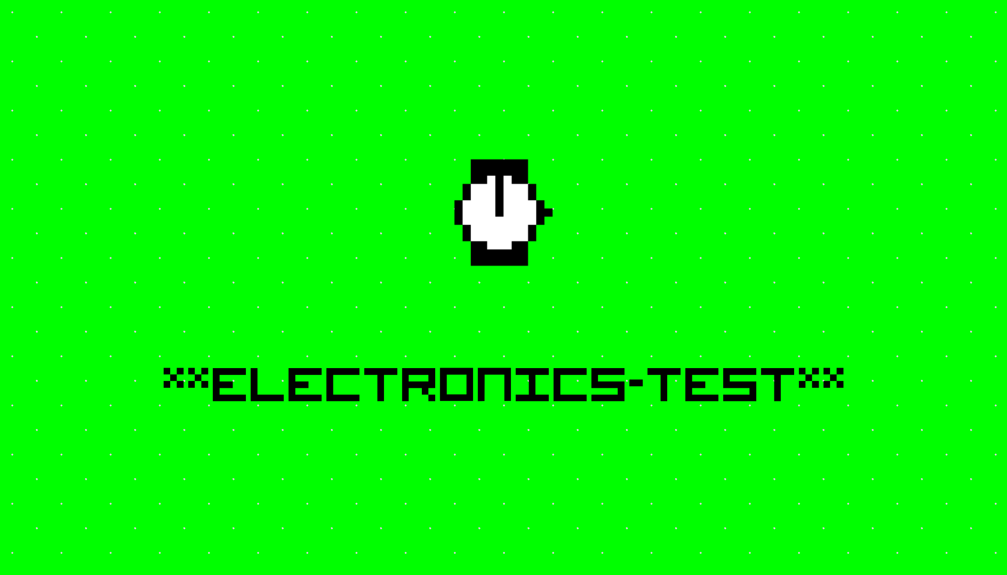 Electronics Test - Perfect Space Illustration - 8K