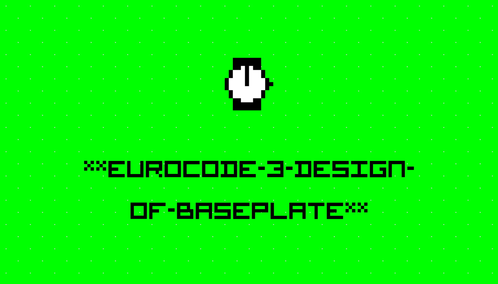 Base Plate Design Eurocode 3 Calctree - Professional Mountain Pattern - 4K