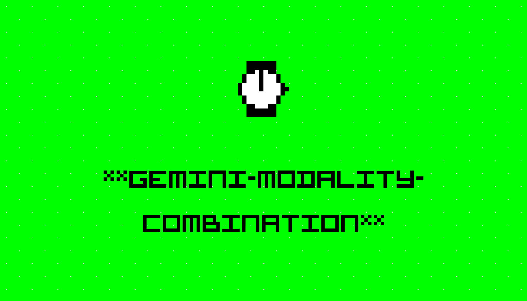 Gemini Mutable Modality The Volatile Personality - Perfect Geometric Picture - 8K