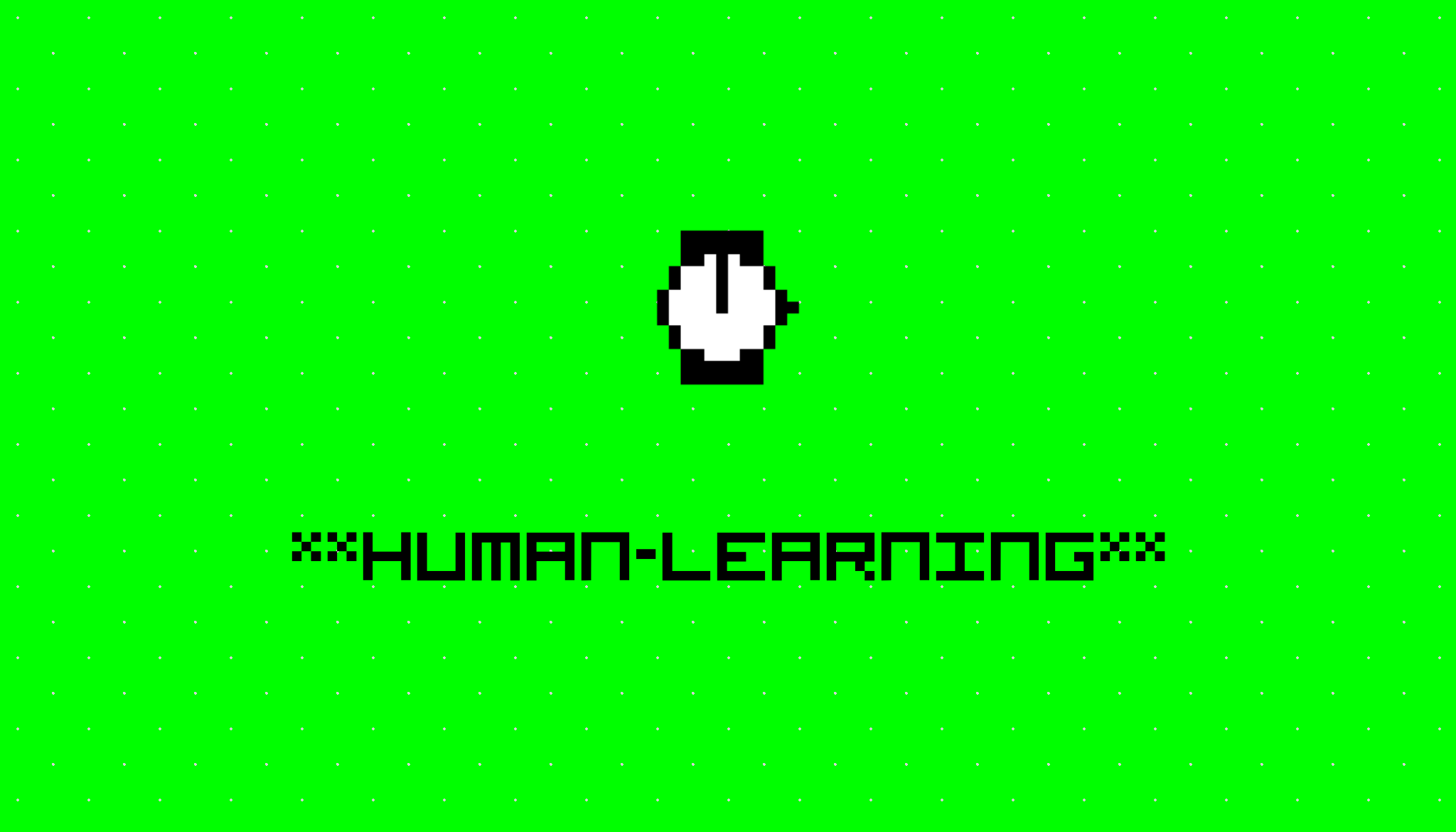 Learning Human Learning - Premium Dark Art - Mobile