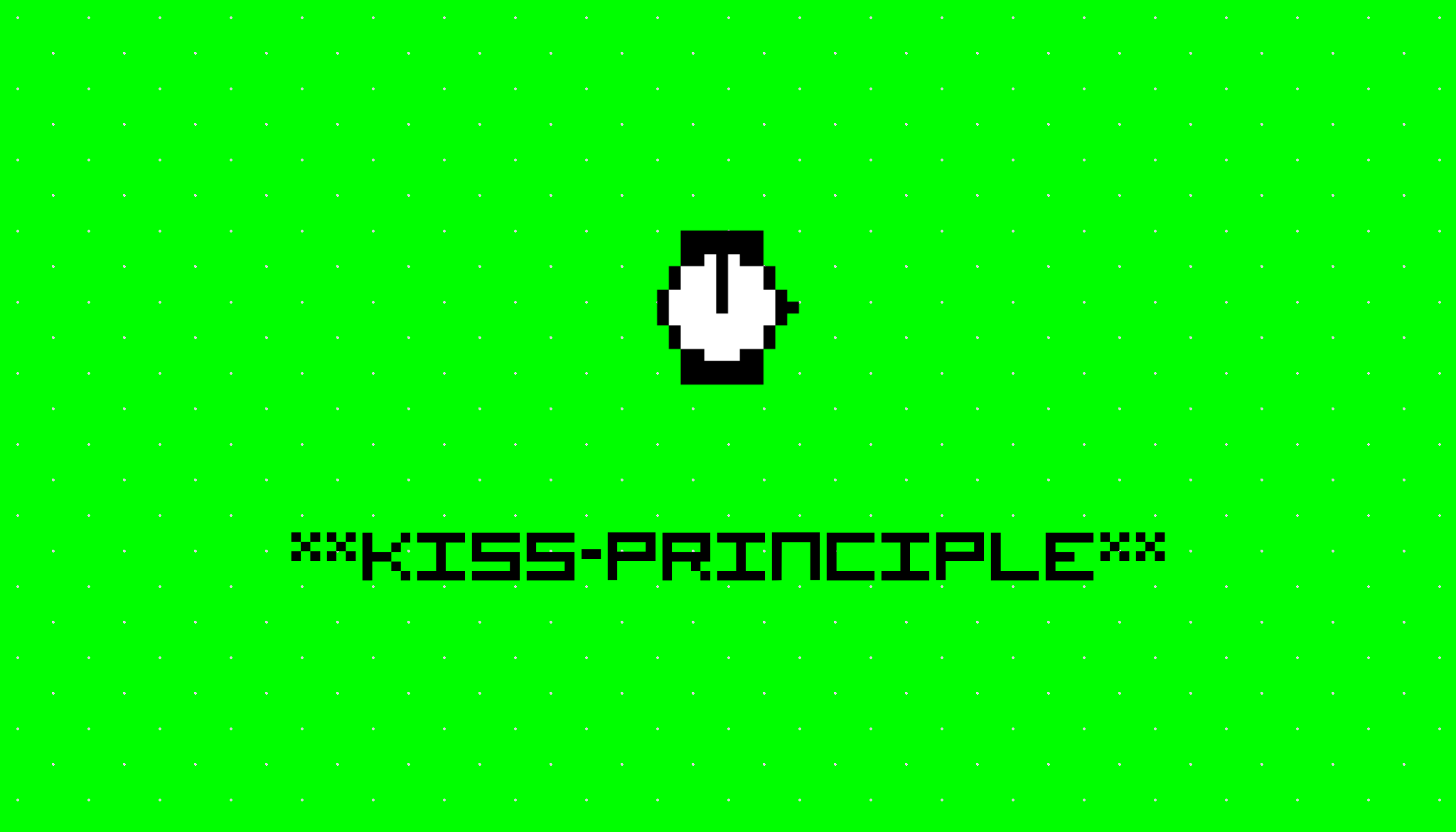 Kiss Principle Stories Hackernoon