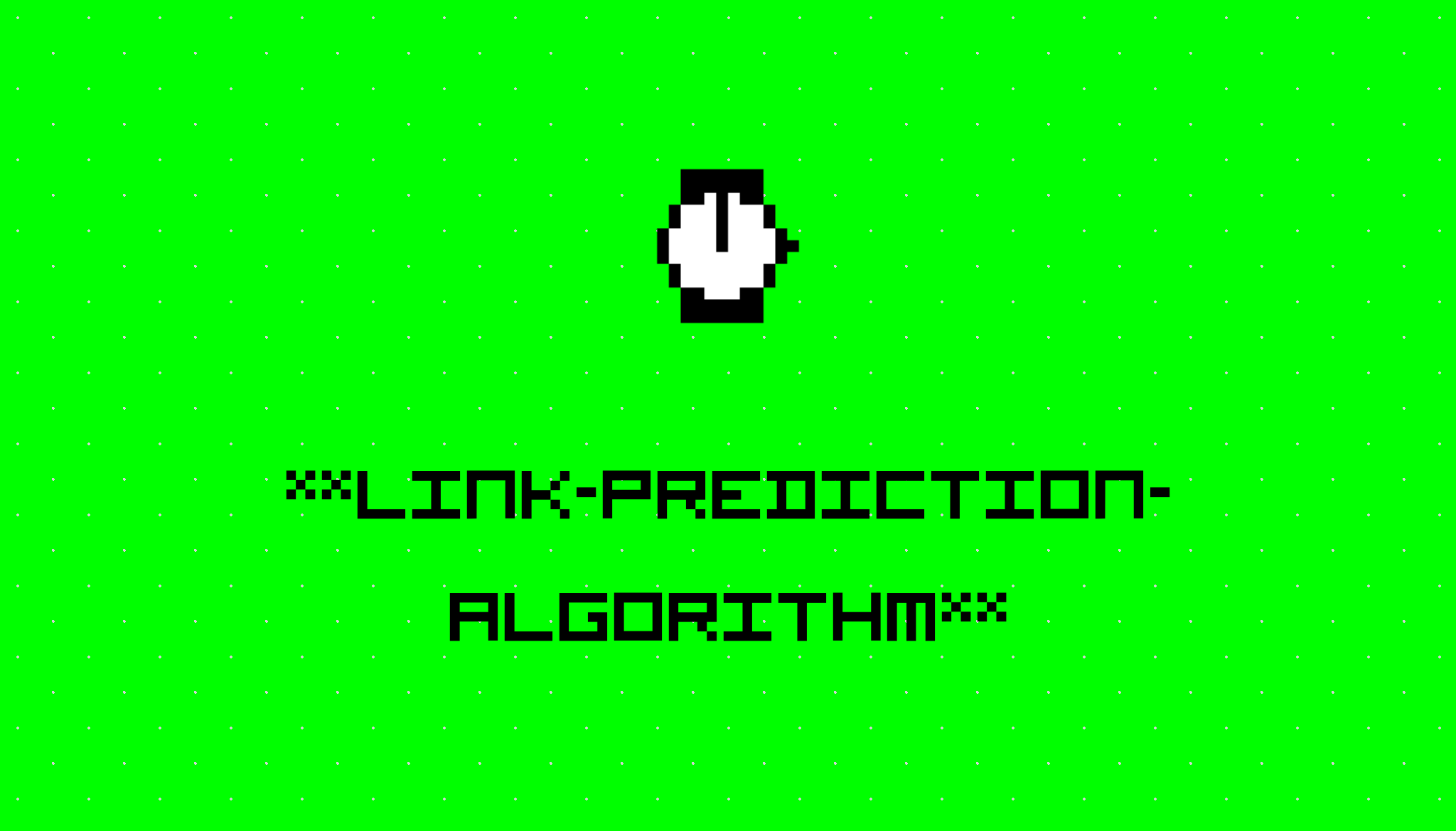 Example Network For Illustration Of Link Prediction Algorithms - Download Classic Dark Photo | Ultra HD