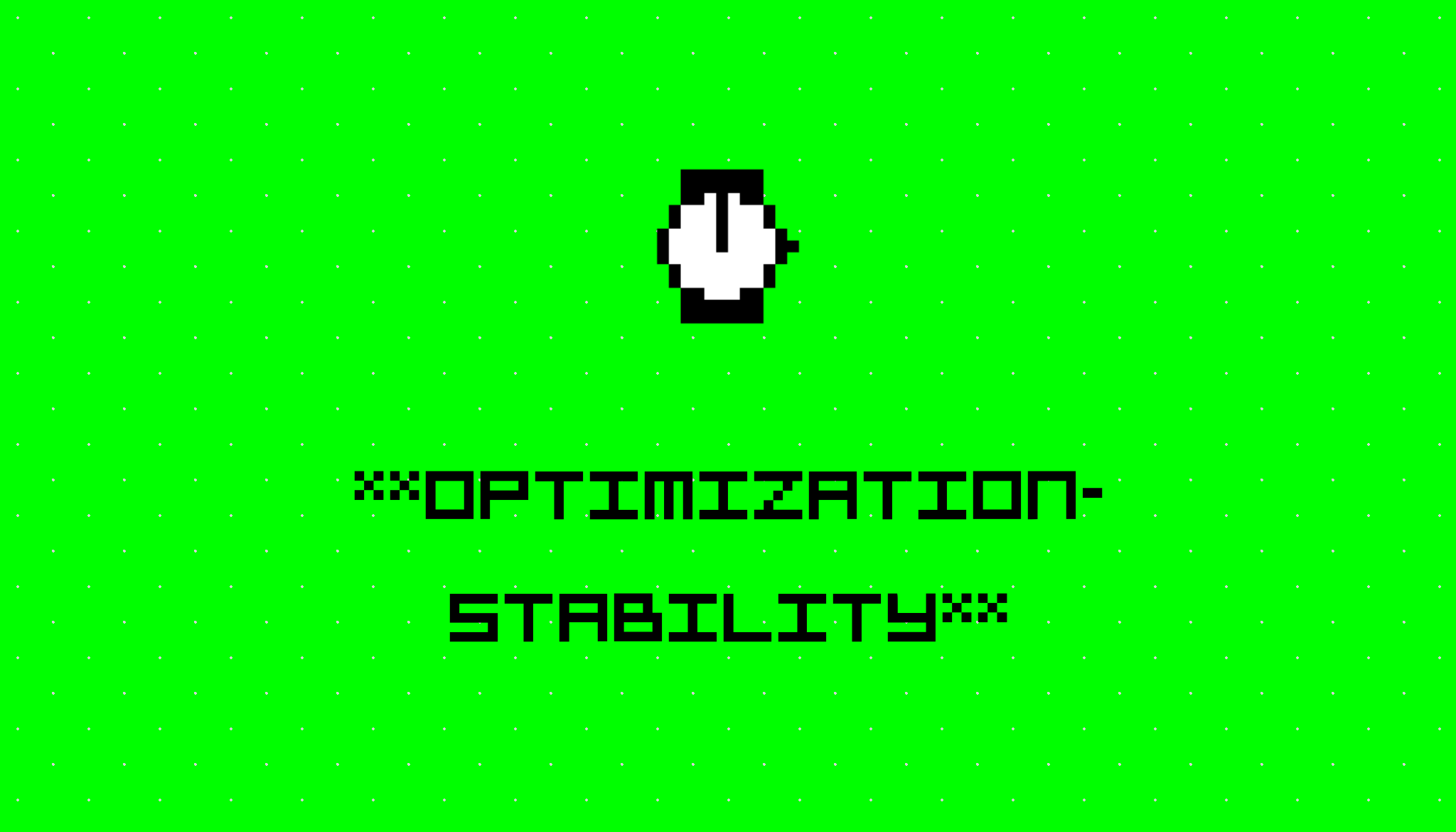 Optimization Stability Stories Hackernoon