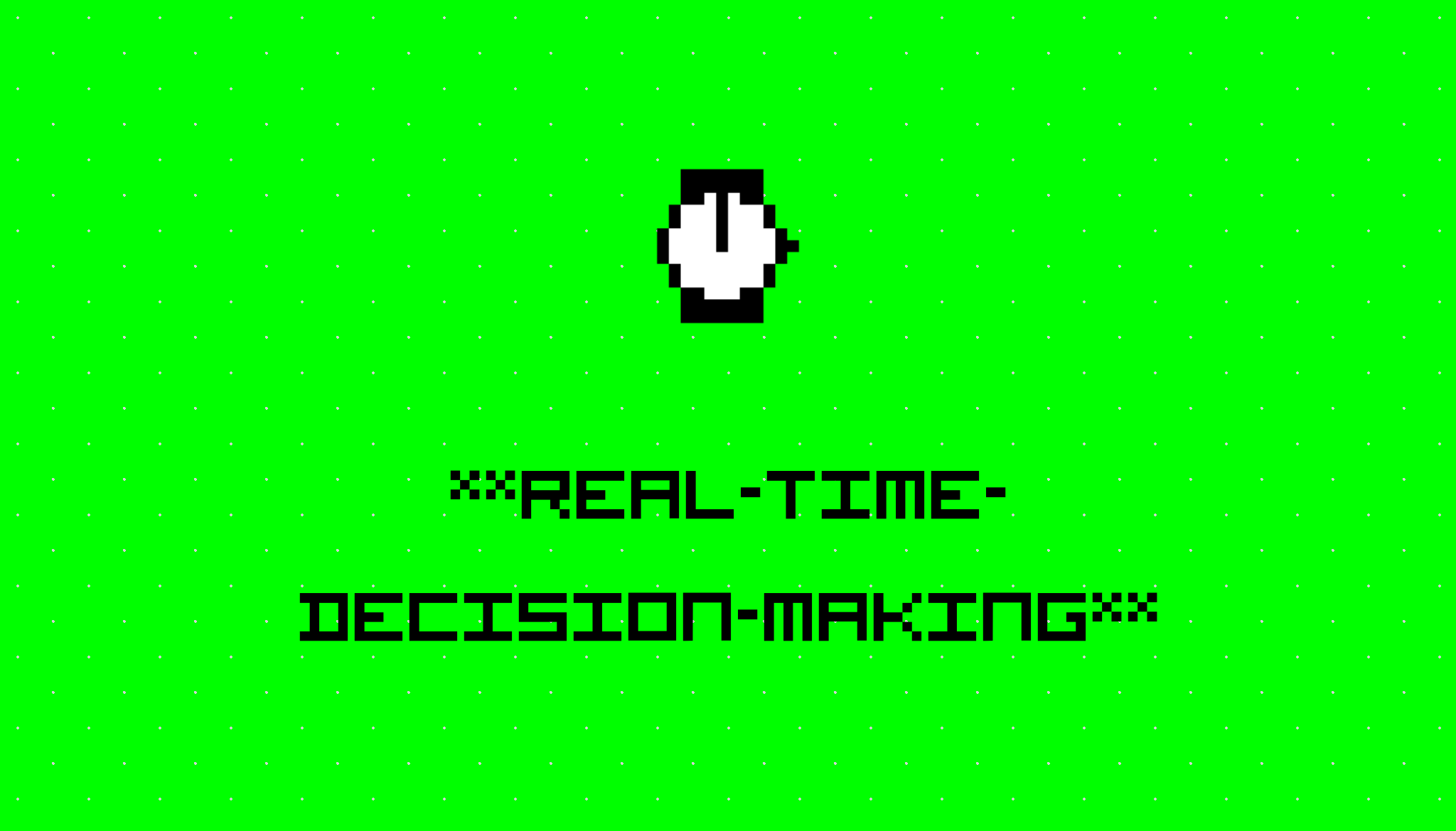 Real Time Decision Making 1 - Ultra HD Geometric Designs for Desktop