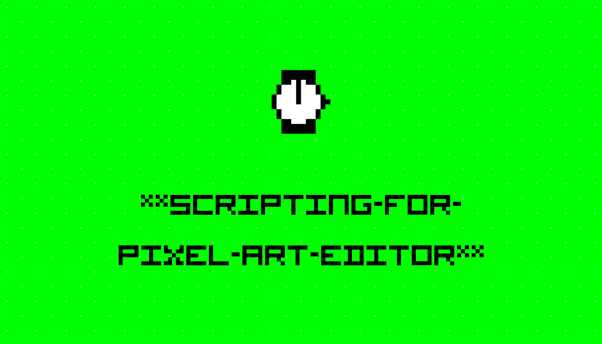 How To Make Large Pixel Art Canvases Scripting Support Developer - Best Landscape Photos in Ultra HD