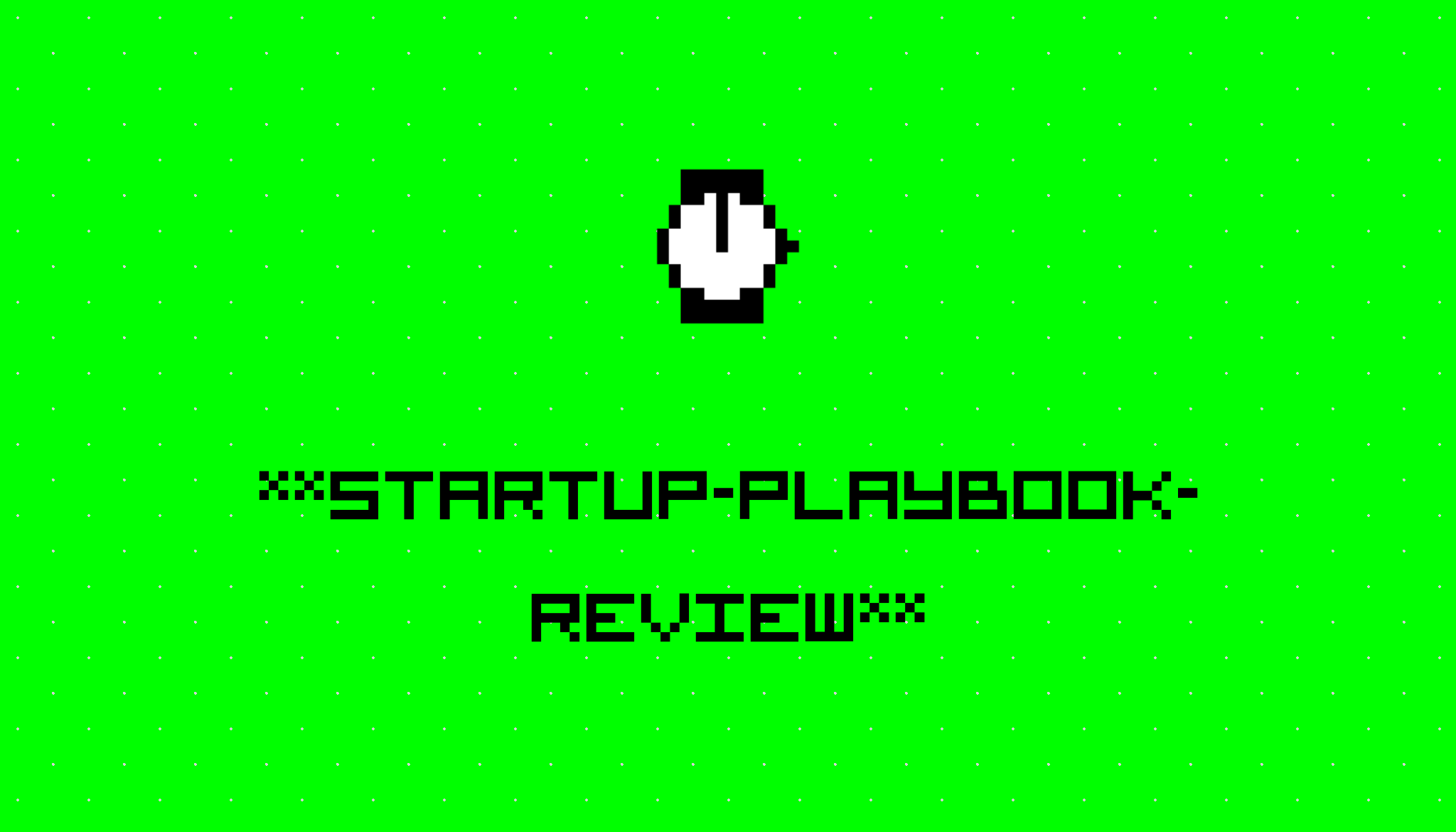 Startup Playbook - Premium City Photo Gallery - Full HD