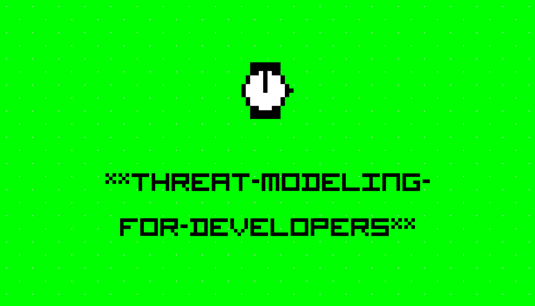 Threat Modeling For Developers Stories Hackernoon