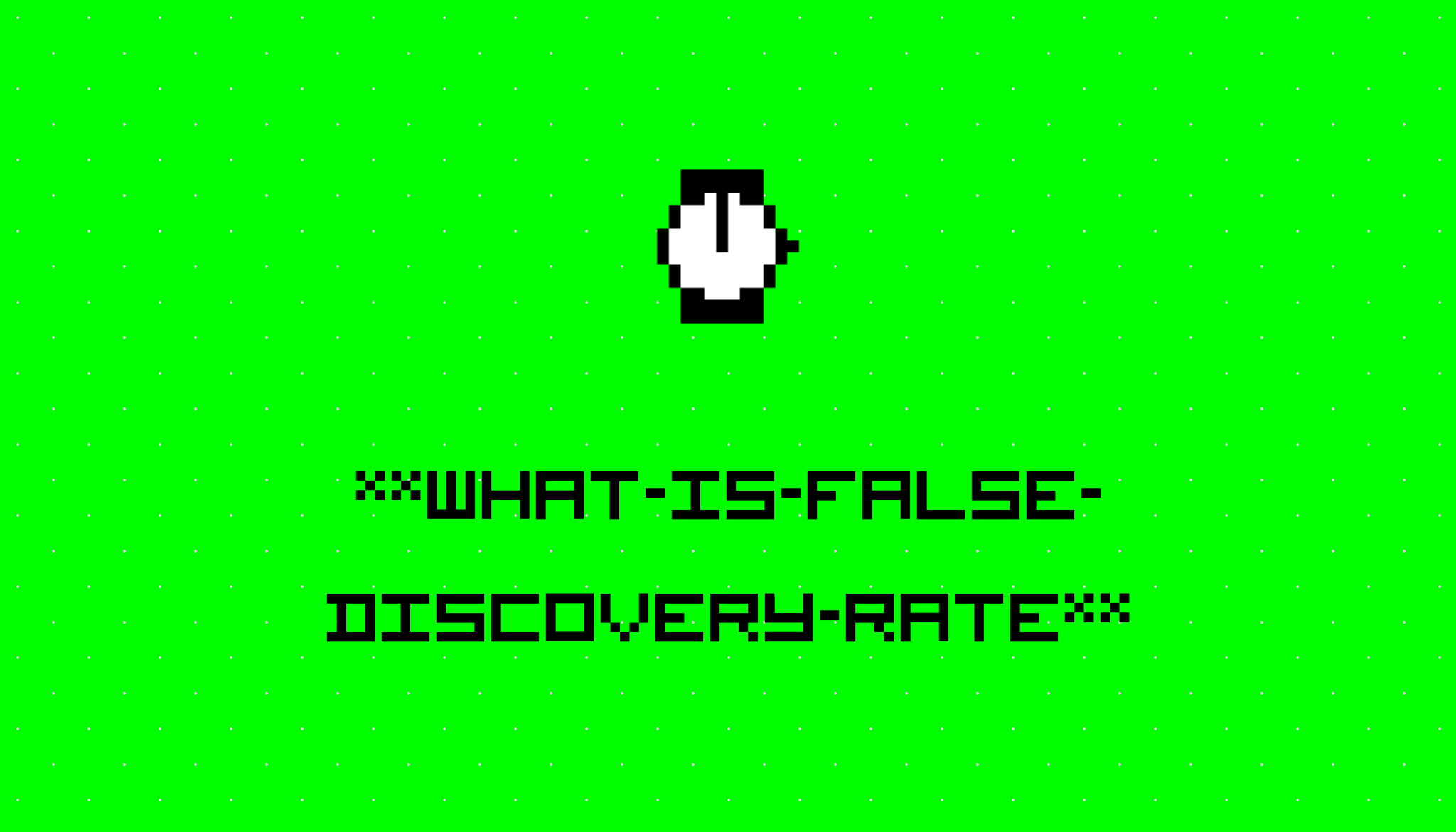False Discovery Rate Calculator - Geometric Pattern Collection - Ultra HD Quality