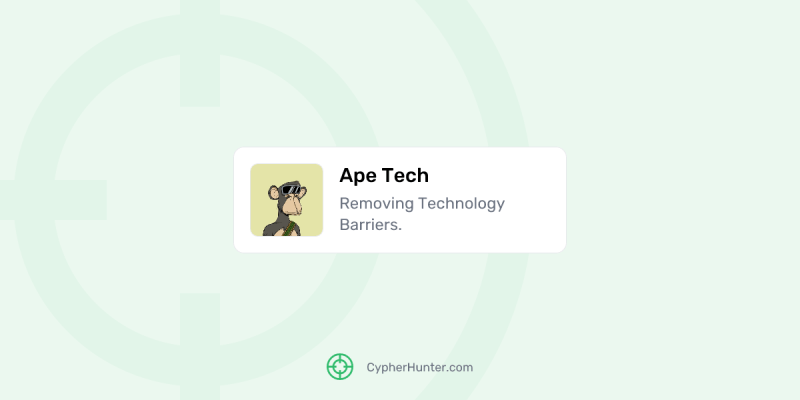 Ape Tech Cypherhunter - Space Designs - Premium Retina Collection