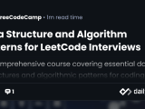 Data Structure And Algorithm Patterns For Leetcode Interviews Daily Dev