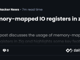 Memory Mapped Io Registers In Zig Daily Dev