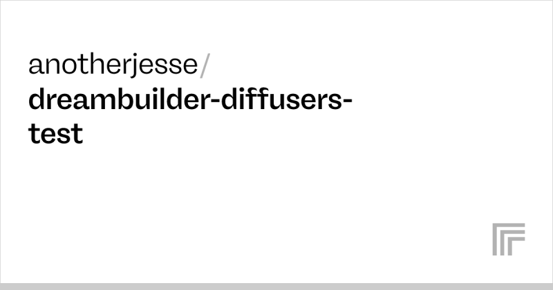 Anotherjesse Diffusers Template Run With An Api On Replicate - Full HD Gradient Illustrations for Desktop